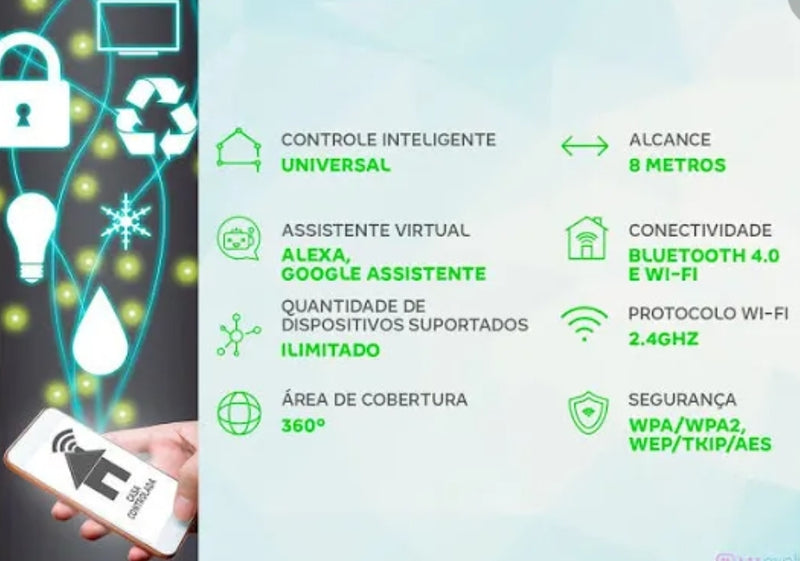 Smart controle universal wi-fi